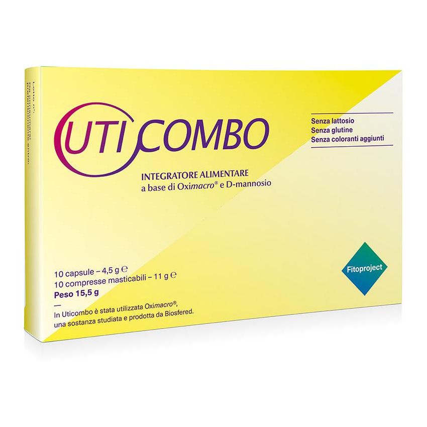 Uticombo Kit: Pacchetto da 10 Compresse e 10 Capsule