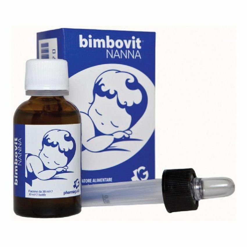 Bimbovit Nanna - Integratore per il Sonno dei Bambini, 30ml