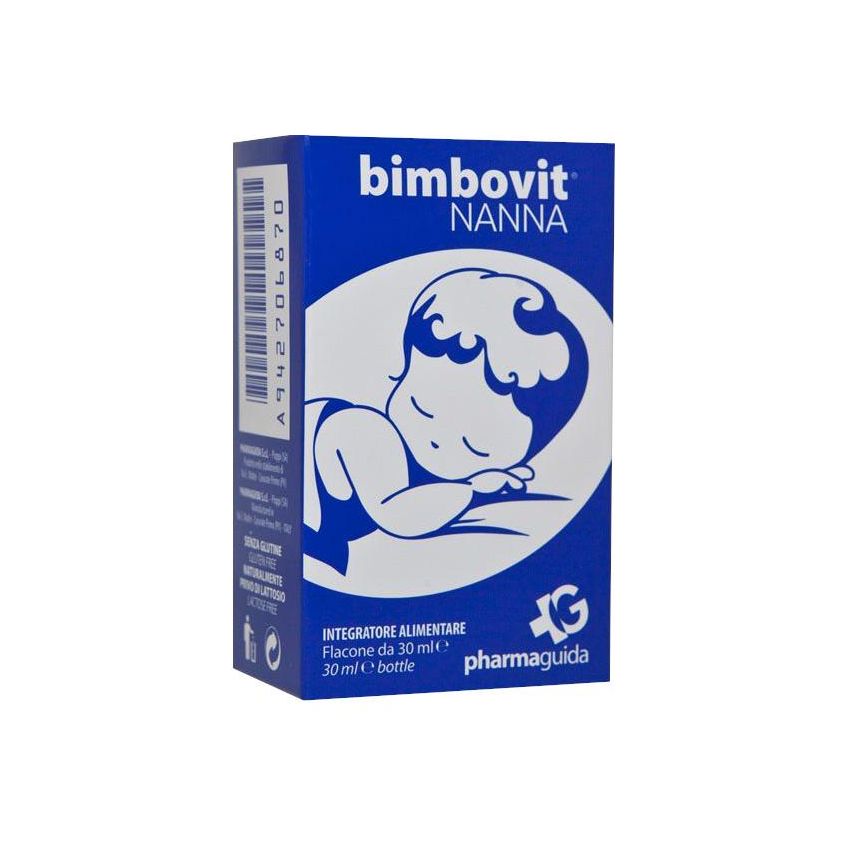 Bimbovit Nanna - Integratore per il Sonno dei Bambini, 30ml