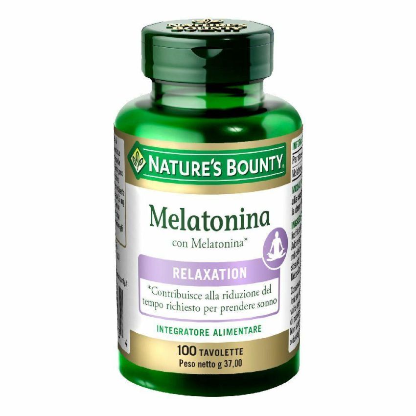 Nature's Bounty Melatonina - Confezione da 100 Tavolette
