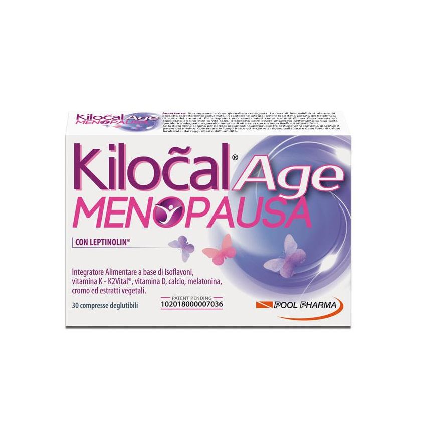 Kilocal Menopausa Supporto - 30 Compresse per Donna