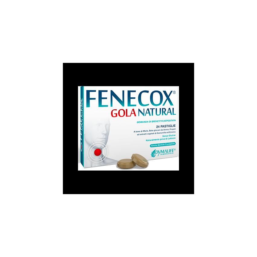 Fenecox Menta & Eucalipto Pastiglie Naturali per la Gola - 36 pezzi