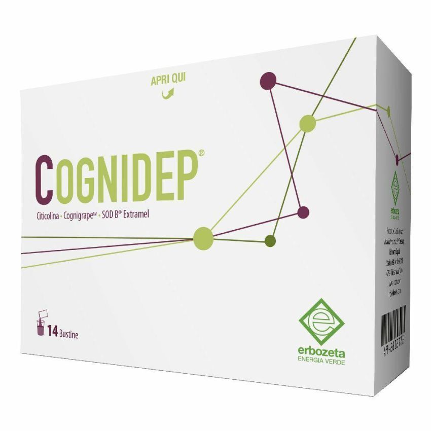 Cognidep: Integratore per la Salute Cognitiva, 14 Bustine