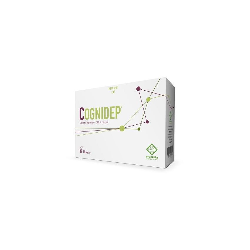 Cognidep: Integratore per la Salute Cognitiva, 14 Bustine