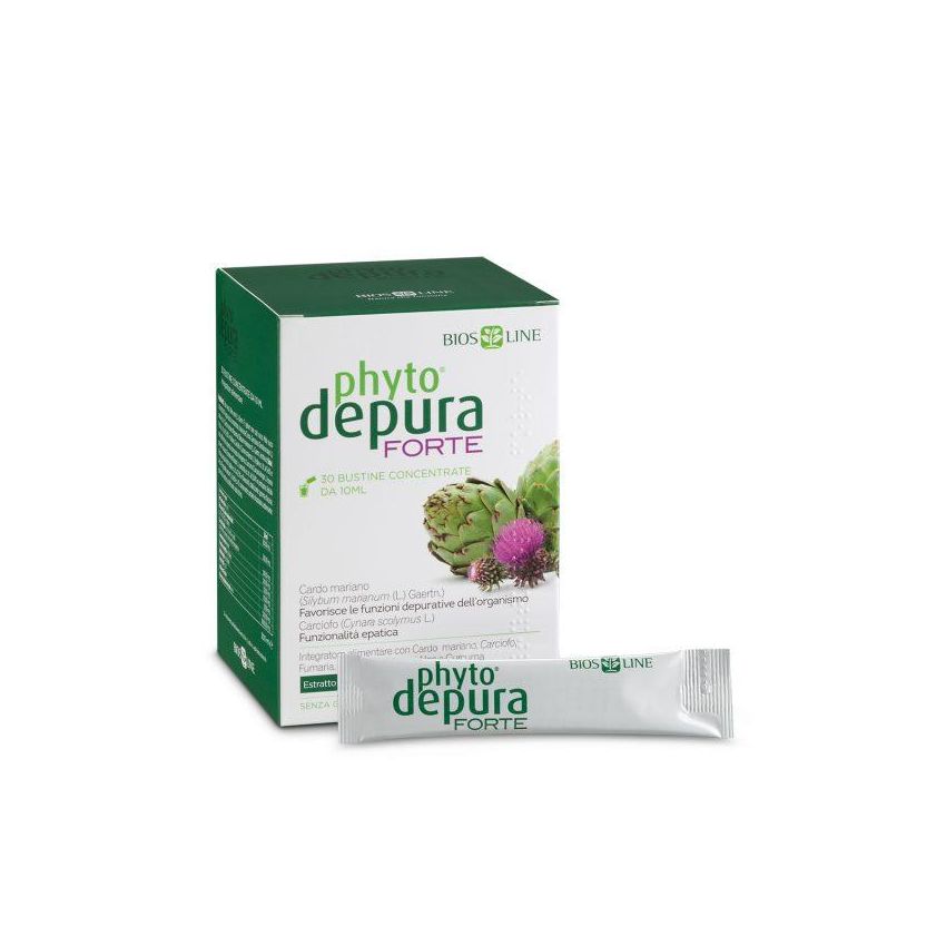 Phyto Depura Forte - Bustine Concentrate Nutrienti, Confezione da 30