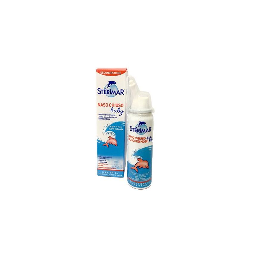Sterimar Baby Spray per Naso Chiuso, 50ml