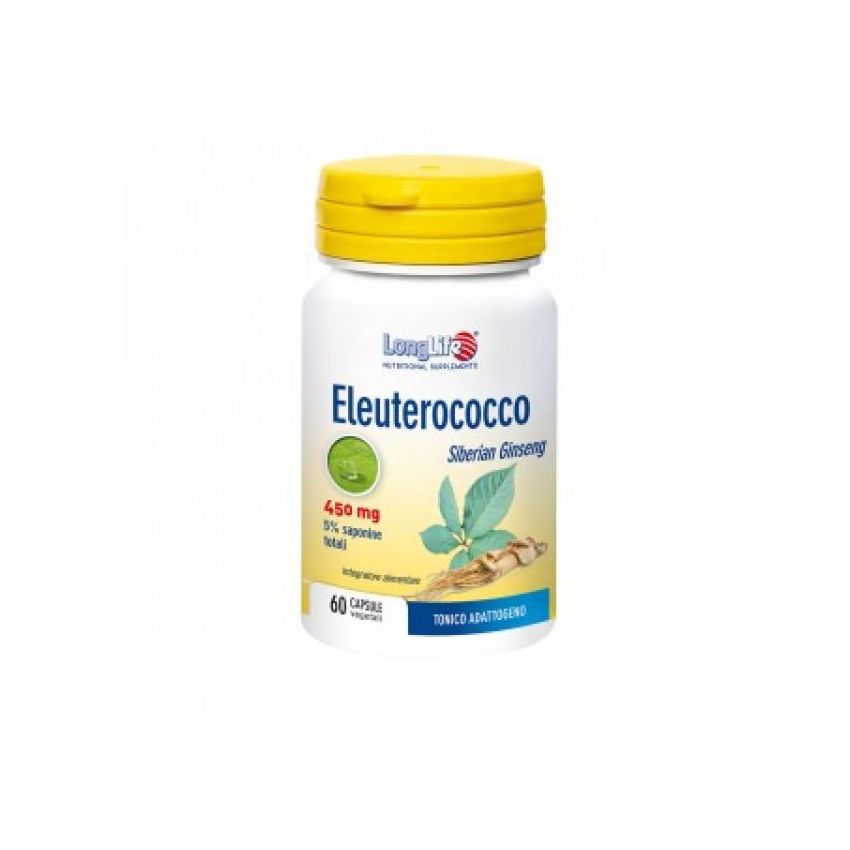 60 Capsule di Eleuterococco a Lunga Durata