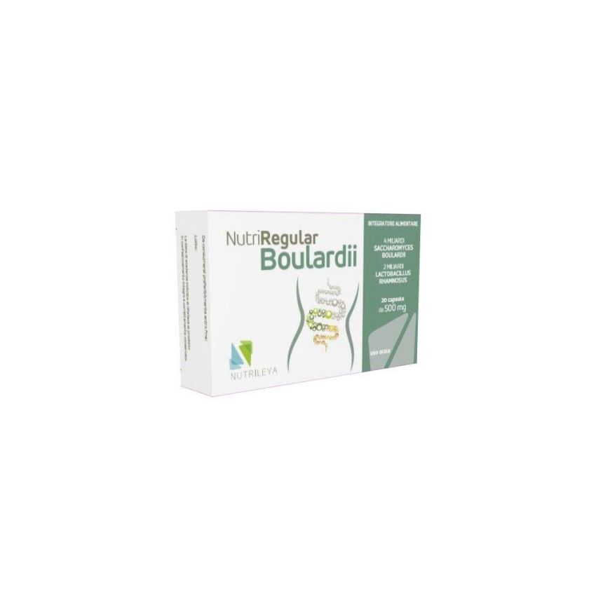 NutriRegular Boulardii Integratore Probiotico - 20 Capsule