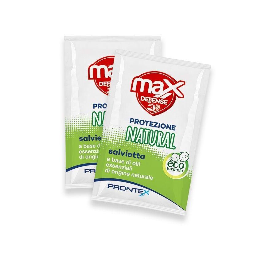 Prontex Max Defence Salviette Naturali - Confezione da 15 Pezzi