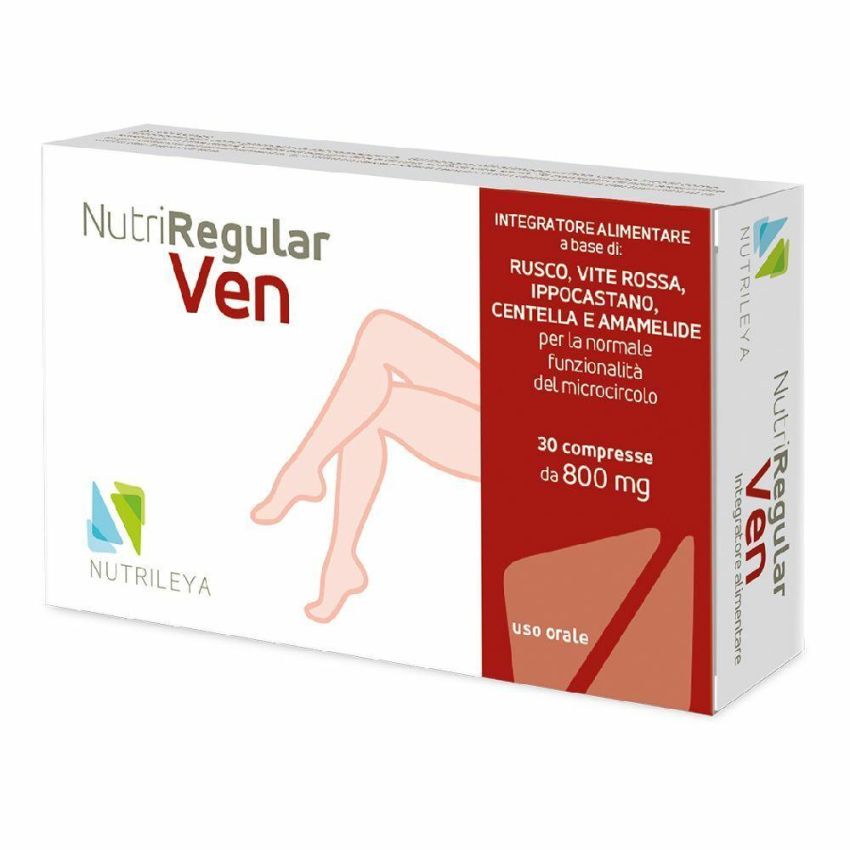 NutriRegular Ven - Integratore Alimentare, 30 Compresse