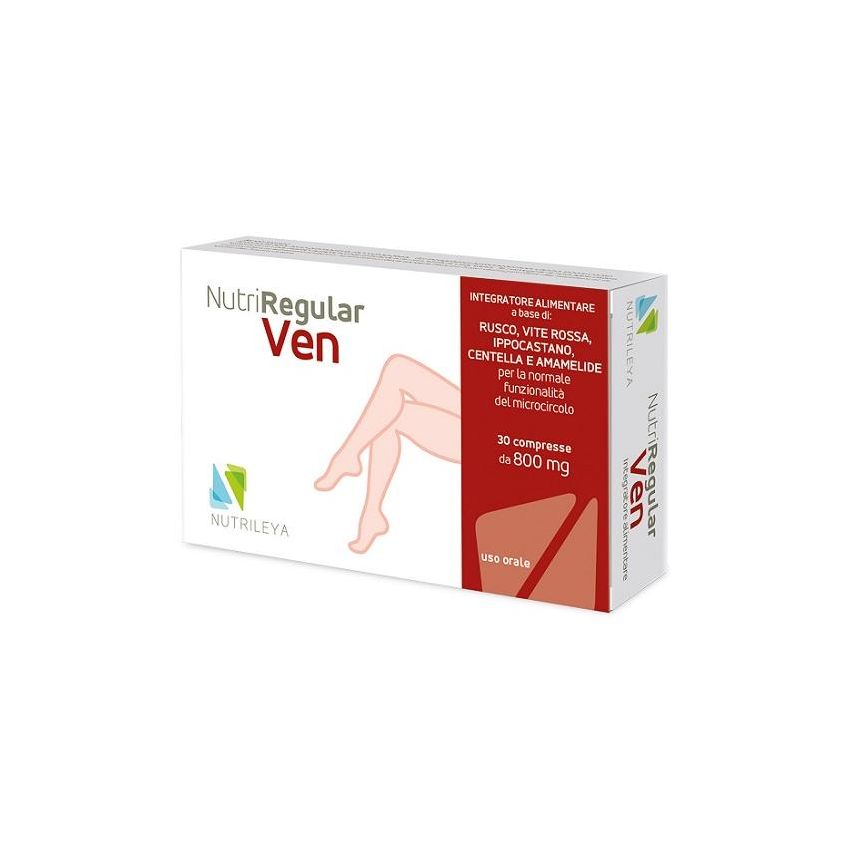 NutriRegular Ven - Integratore Alimentare, 30 Compresse