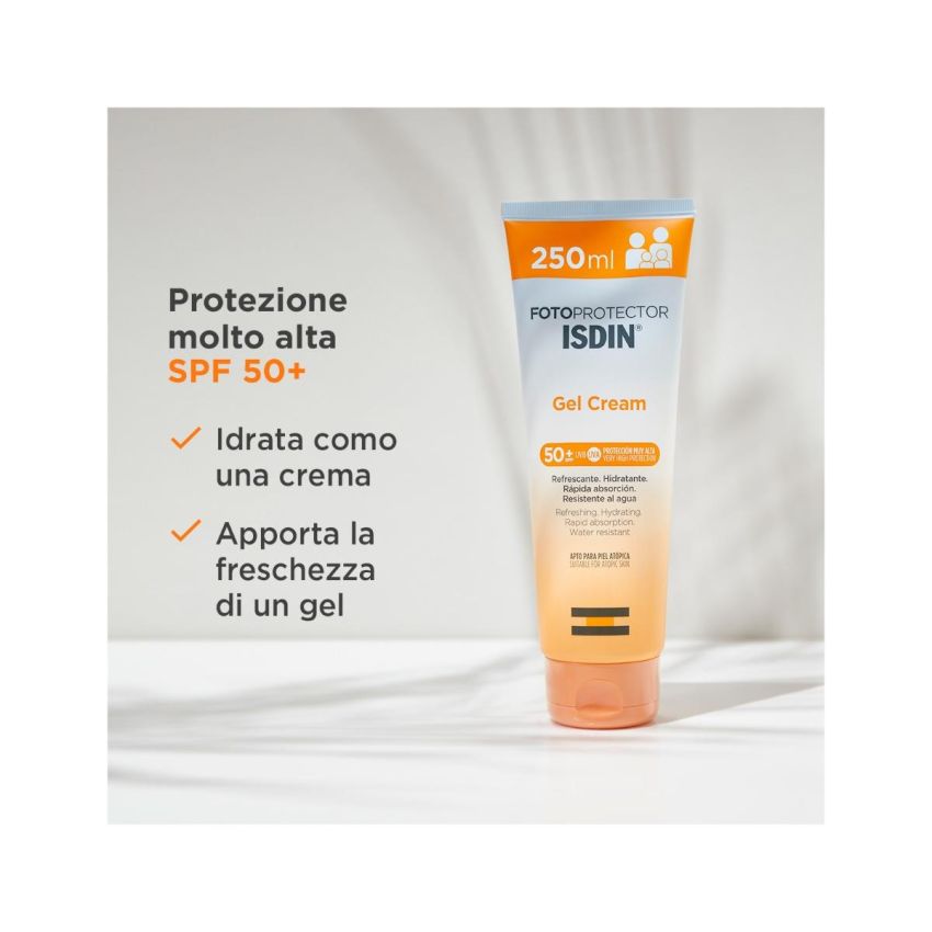 Gel Crema Solare Fotoprotettiva Isdin SPF 50+ - 250ml
