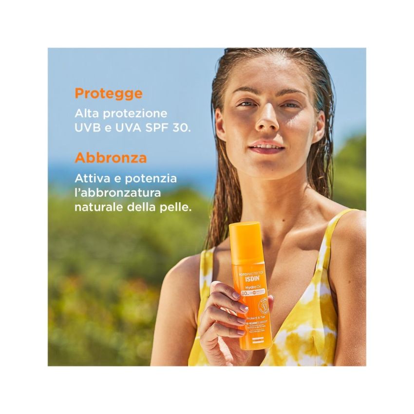 ISDIN Fotoprotector SPF30 Corpo Hydro Oil 200ml