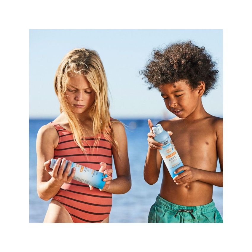 Isdin Pediatrico Lozione Spray Protettivo Solare SPF50 per Corpo - 250 ml
