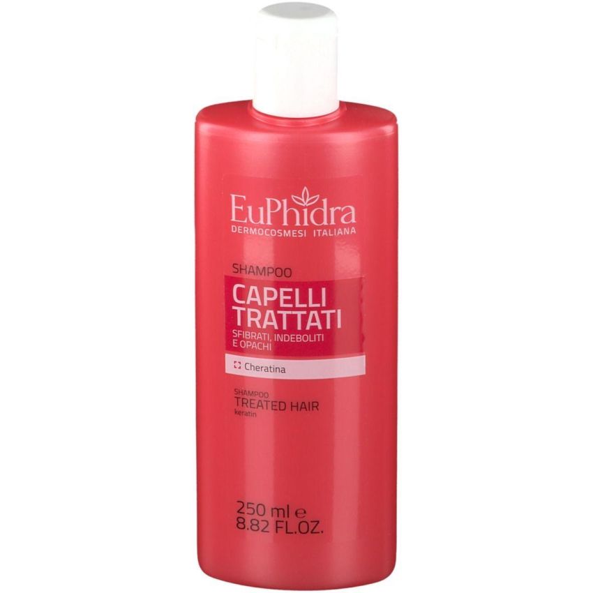 Euphidra Shampoo per Capelli Trattati, 250ml