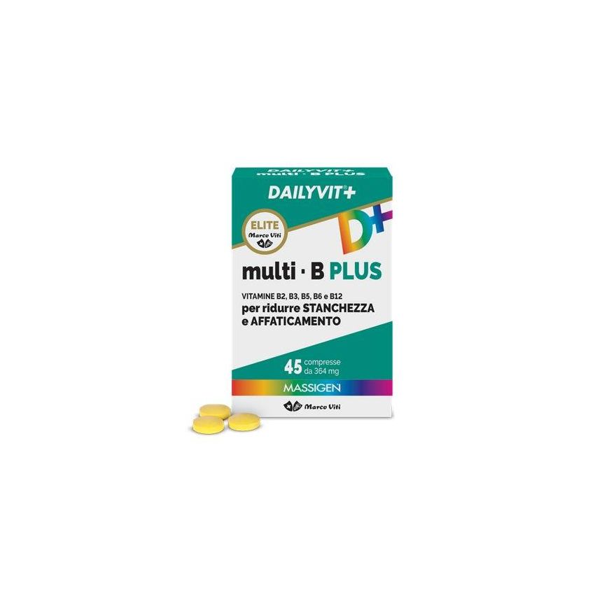 Massigen Dailyvit Multi-B Plus - Compresse Multivitaminiche (45 Pezzi)