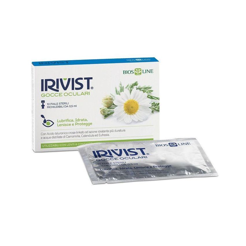 Irivist Acido Ialuronico - 10 Fiale Monodose da 0,5 ml