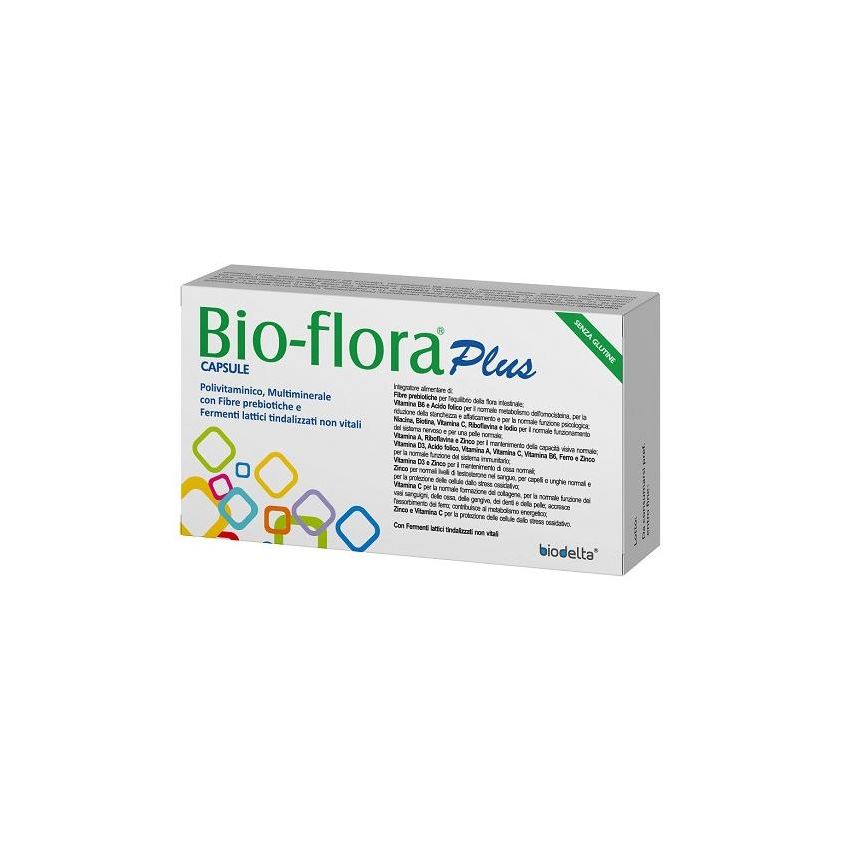 Bioflora Plus - Probiotico Naturale da 30 Capsule