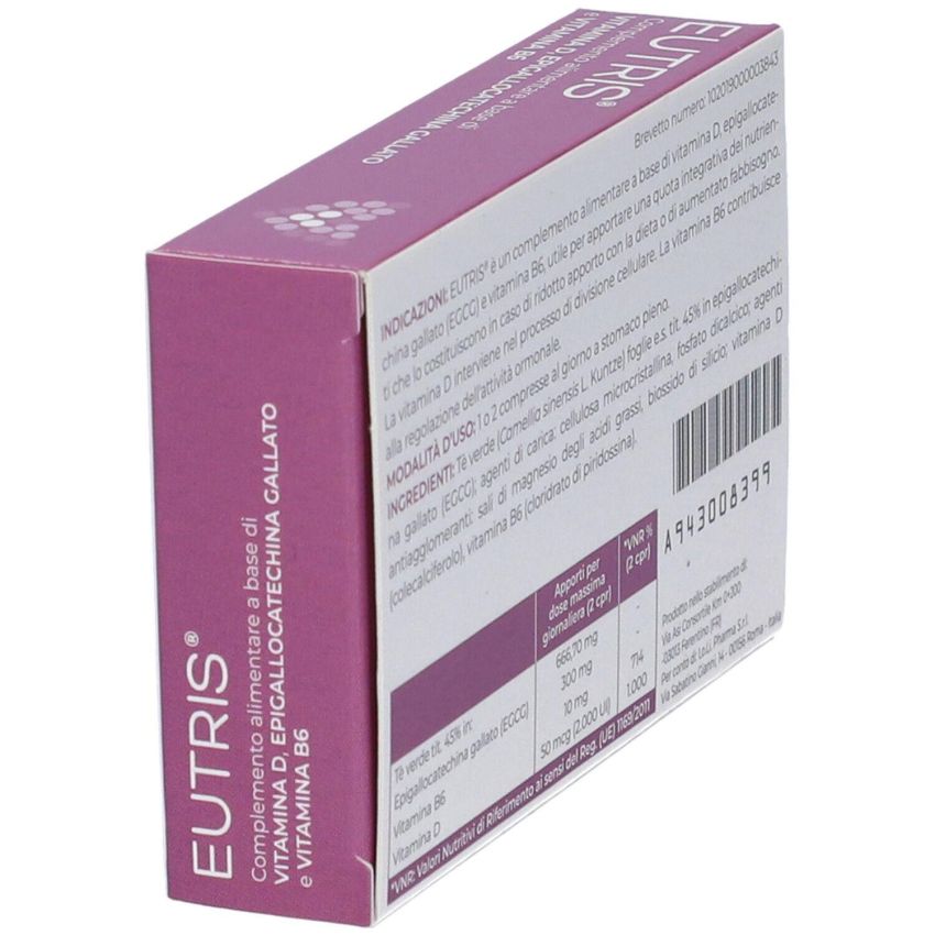 Eutris - Confezione con 30 Compresse per il Benessere Generale