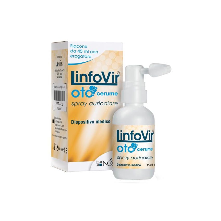 Spray Auricolare Linfovir Oto per Cerume - 45ml