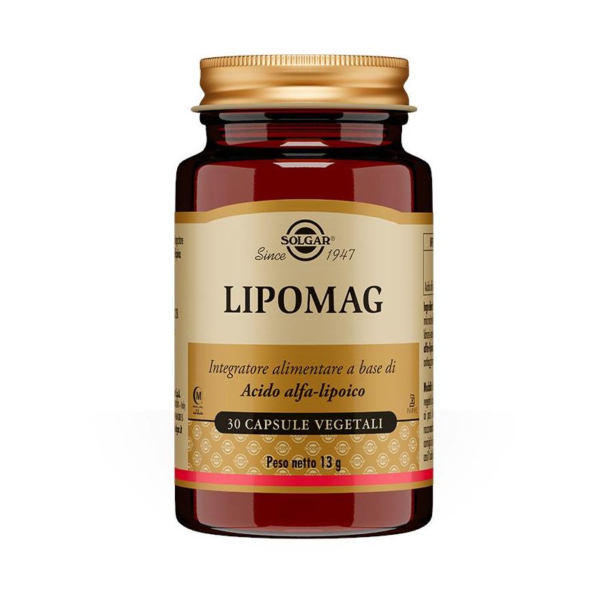 Solgar Lipomag Integratore Alimentare, 30 Capsule