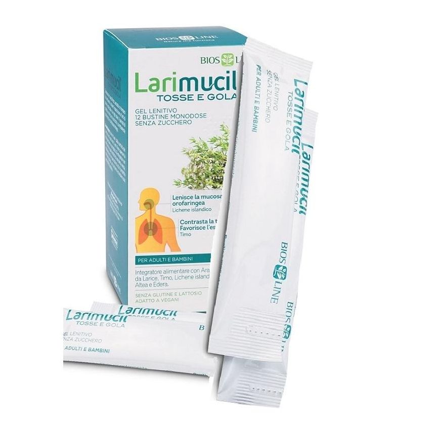 Larimucil Tosse e Gola - 12 Bustine da 10ml