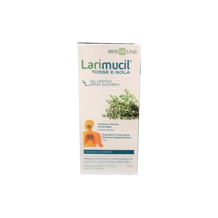 Larimucil Tosse e Gola - Sollievo 120ml