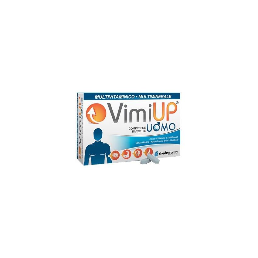 Vimi Up Uomo - Integratore Alimentare Potenziato con 30 Compresse