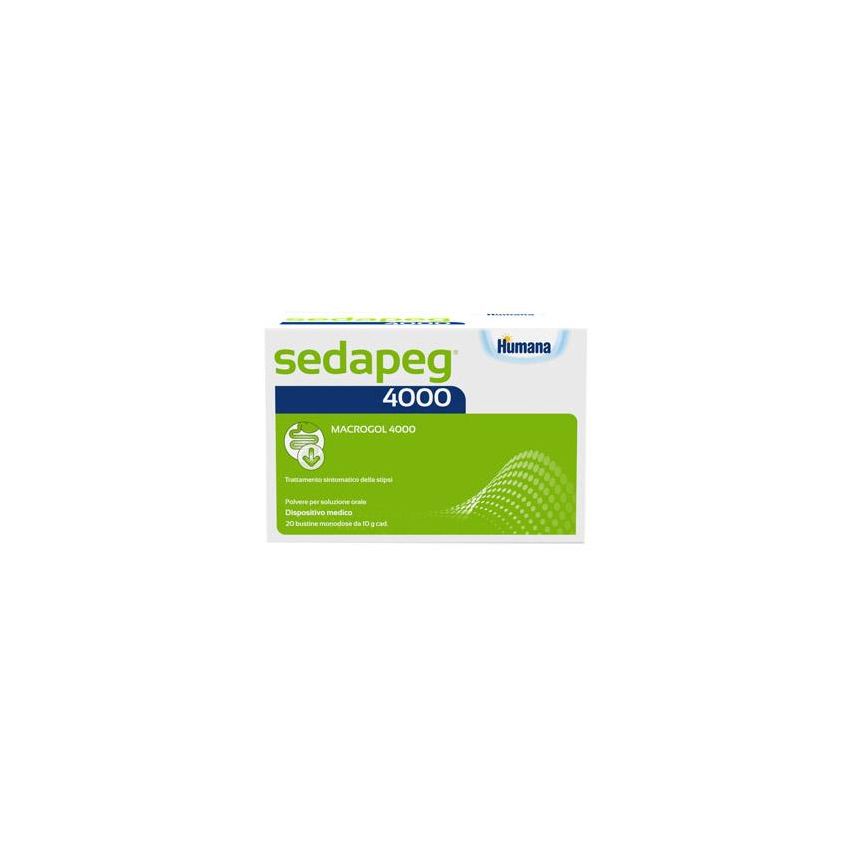 Humana Sedapeg 4000 - Pacci da 20 Bustine da 10g