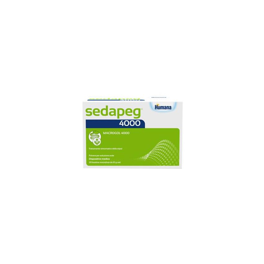 Humana Sedapeg 4000 - Pacci da 20 Bustine da 10g