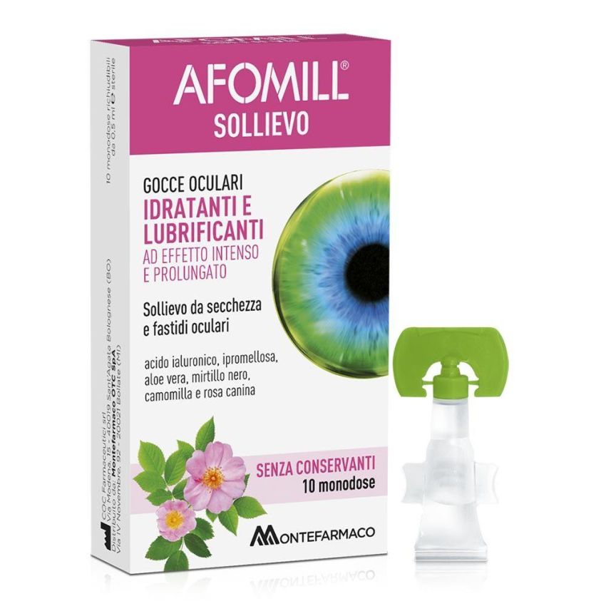 Afomill Sollievo - Gocce Oculari 10 x 0,5ml