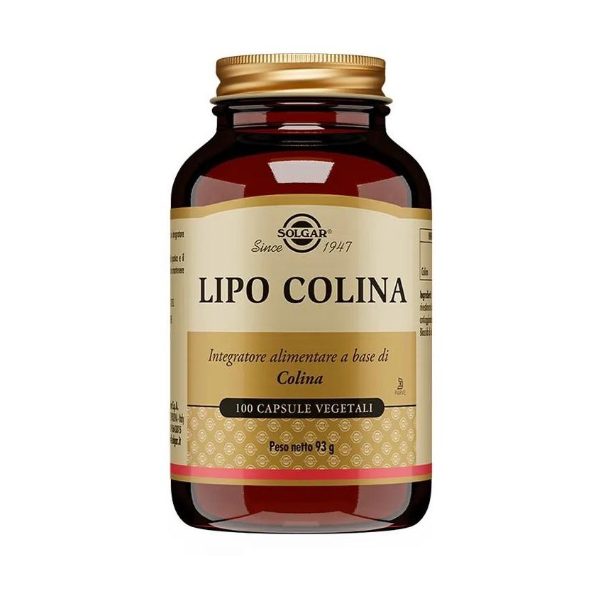 Solgar Lipo-Colina 100 Capsule Vegetali