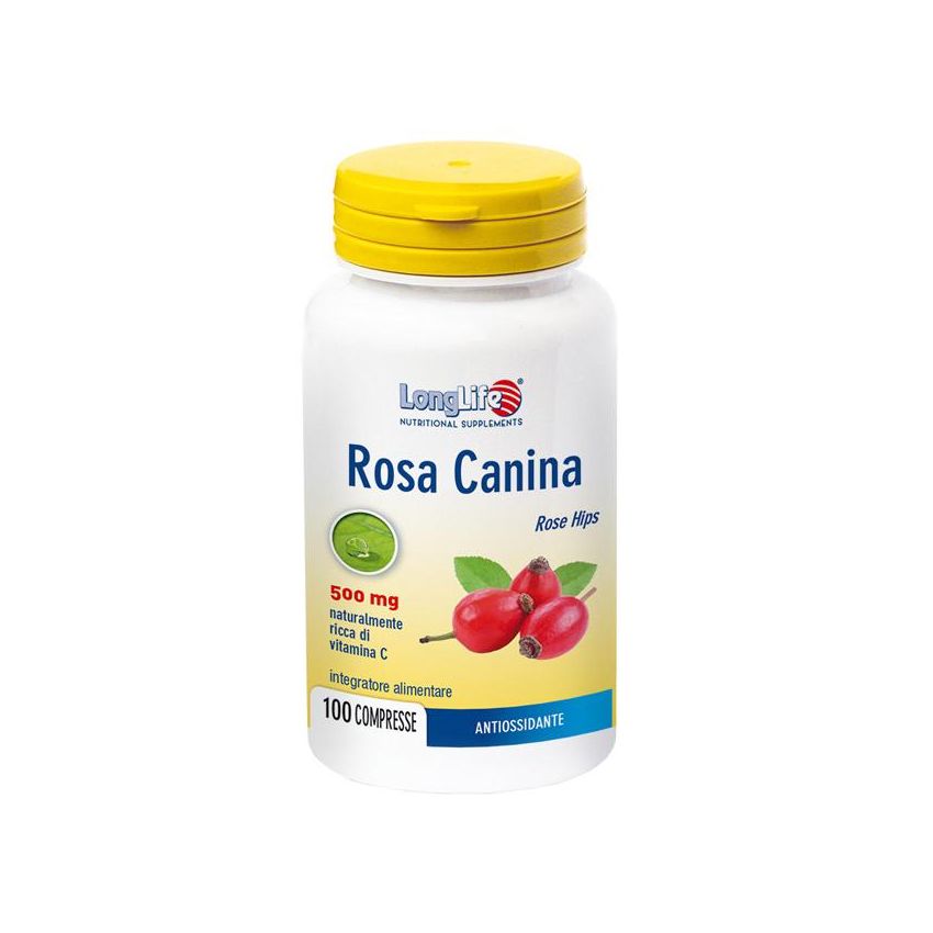 Rosa Canina 100 Compresse a Lunga Durata - Longlife
