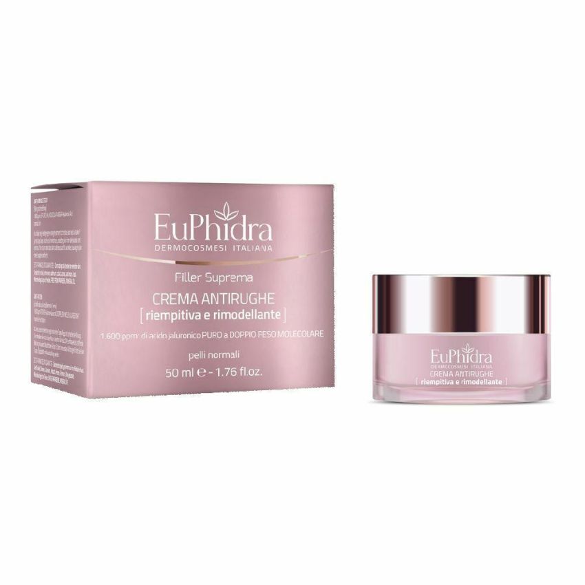 Euphidra Crema Antirughe Riempitiva Filler, 50ml