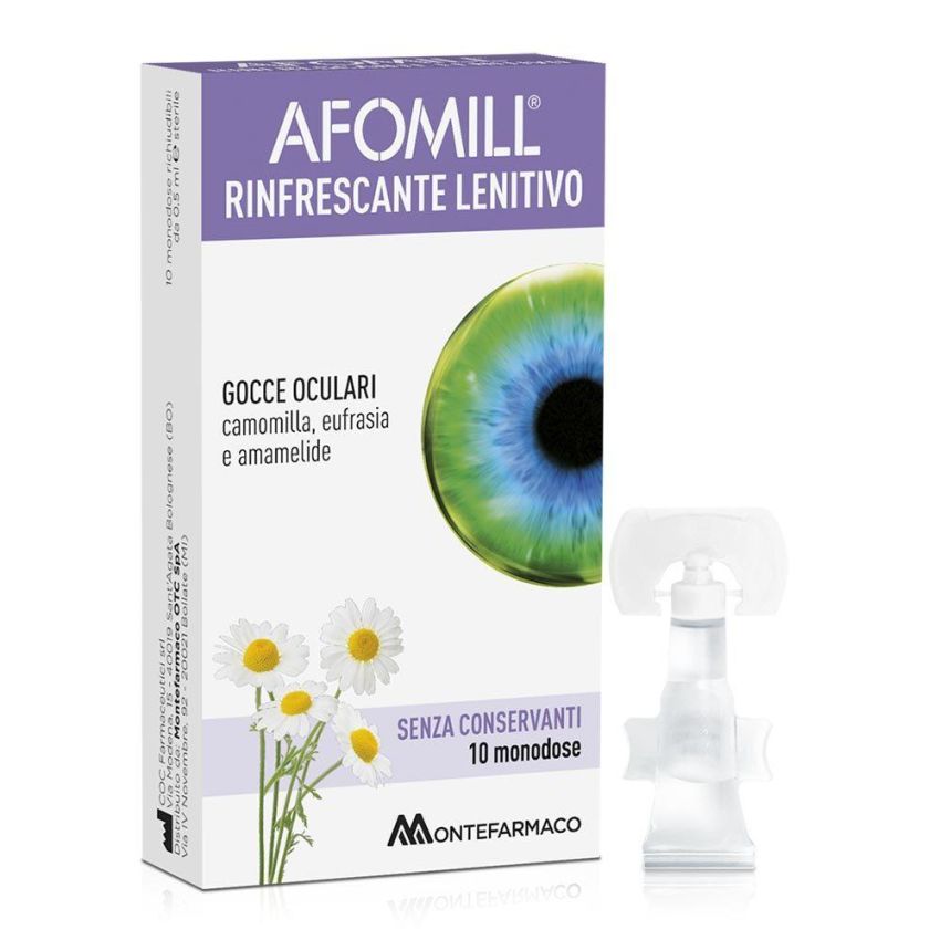 Afomill Rinfrescante - Pacchetto da 10 Fiale da 0,5ml