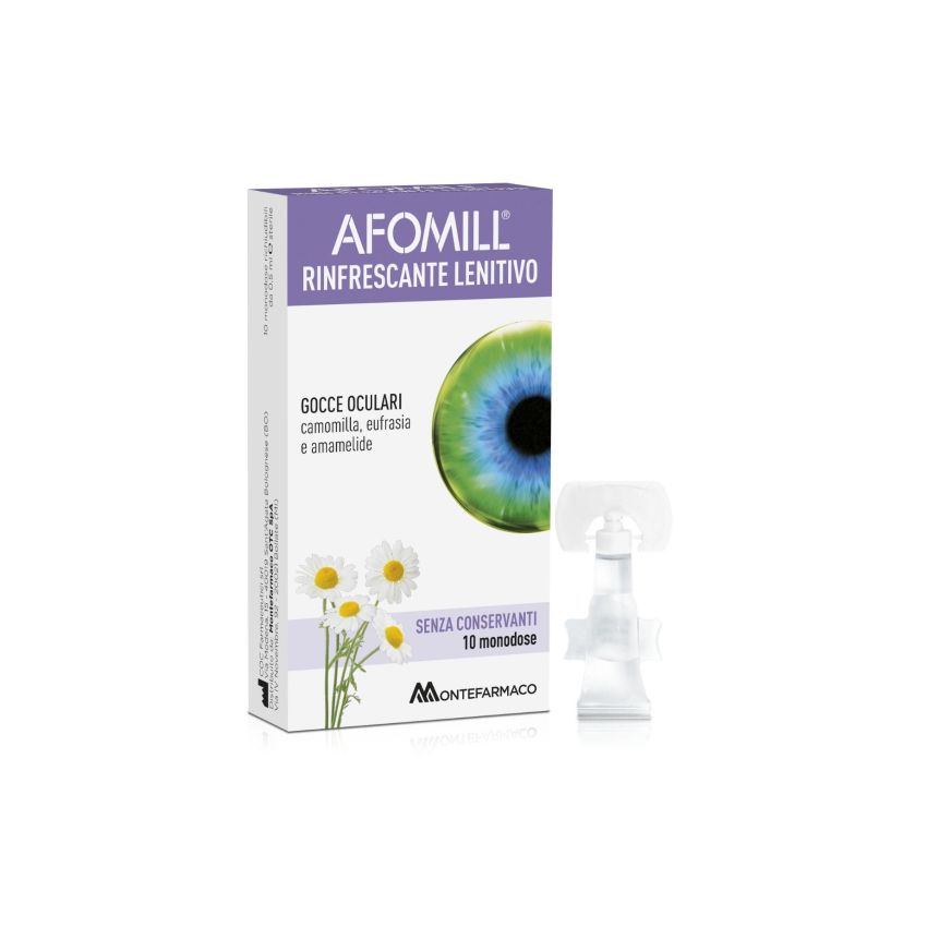 Afomill Rinfrescante - Pacchetto da 10 Fiale da 0,5ml
