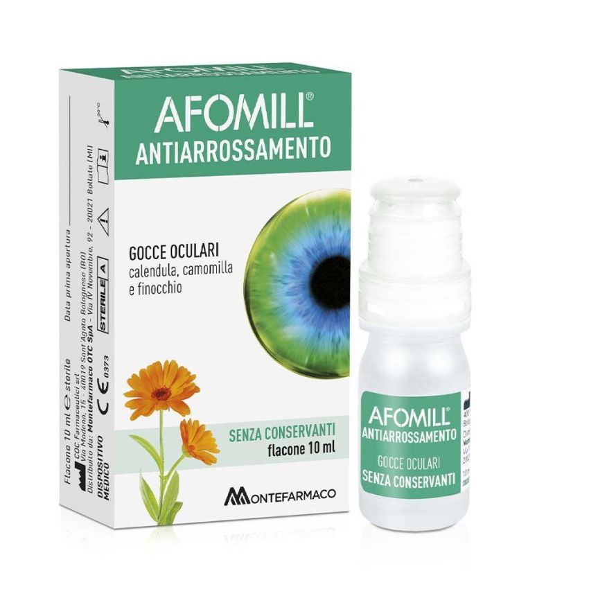 Afomill Gocce Oculari Antiarrossamento - 10ml