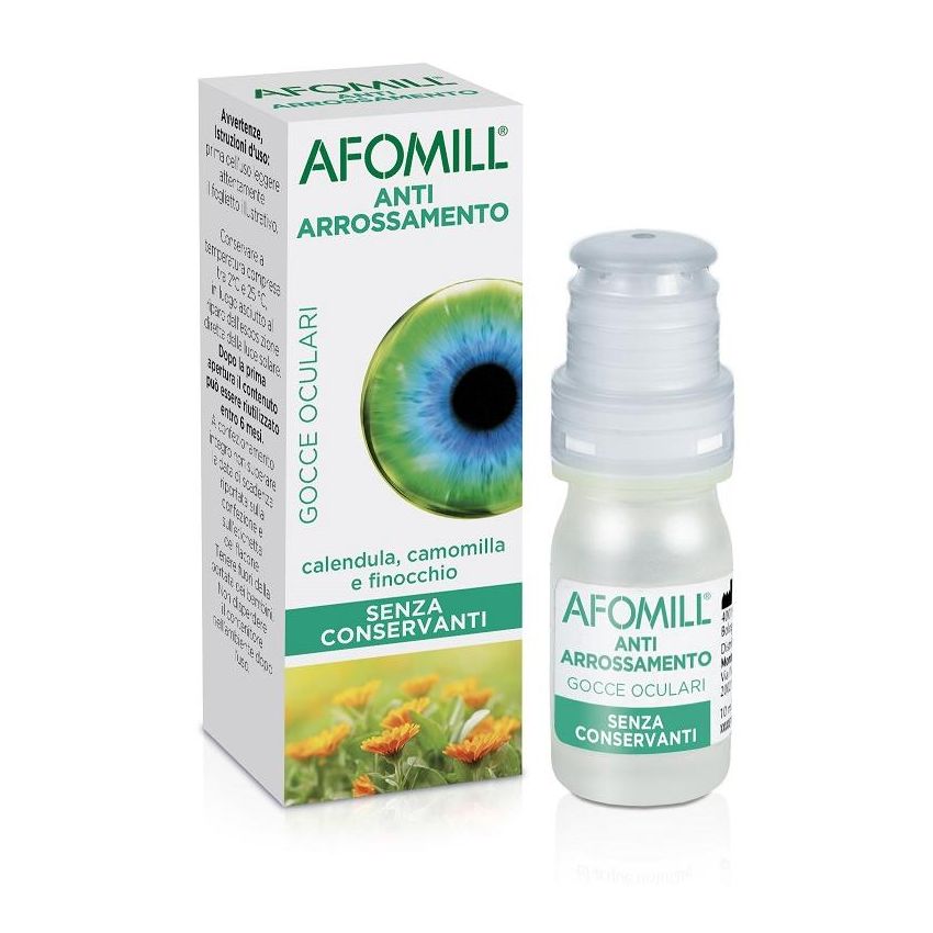 Afomill Gocce Oculari Antiarrossamento - 10ml