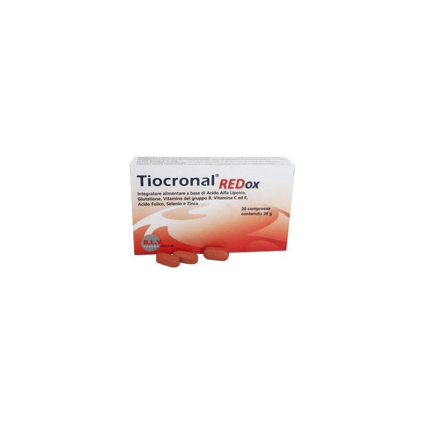 Tiocronal Redox - Integratore Antiossidante 20 Compresse