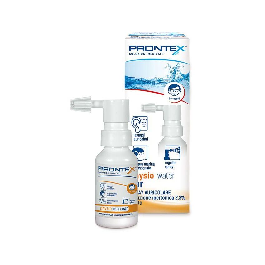 Prontex Physio-Water Soluzione Ipertonica per Orecchie 2,3% - Spray Adulti 50ml