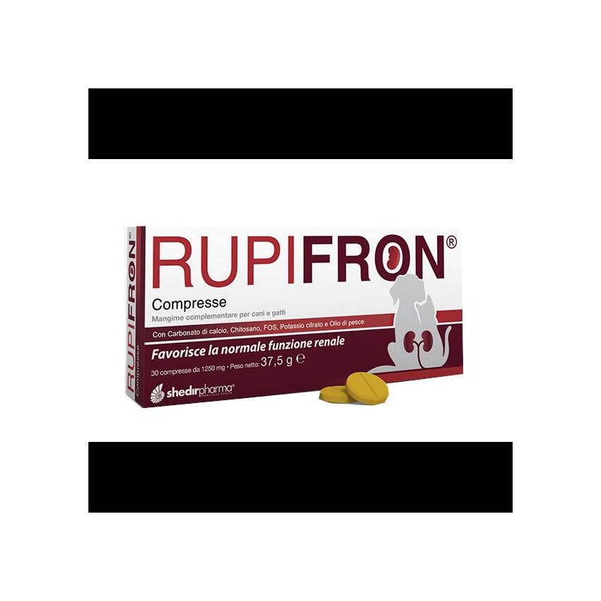 Rupifron Mangime Complementare Premium 30 Compresse per Cani e Gatti