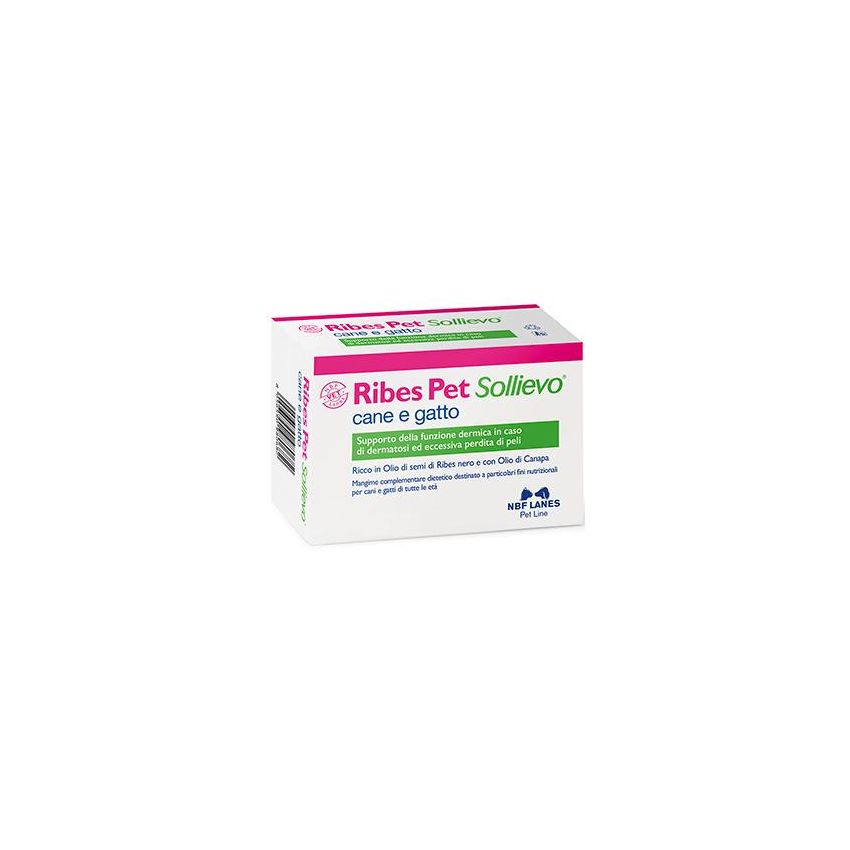 Nbf Lanes Ribes - Perle di sollievo per cani/gatti, 30 pezzi