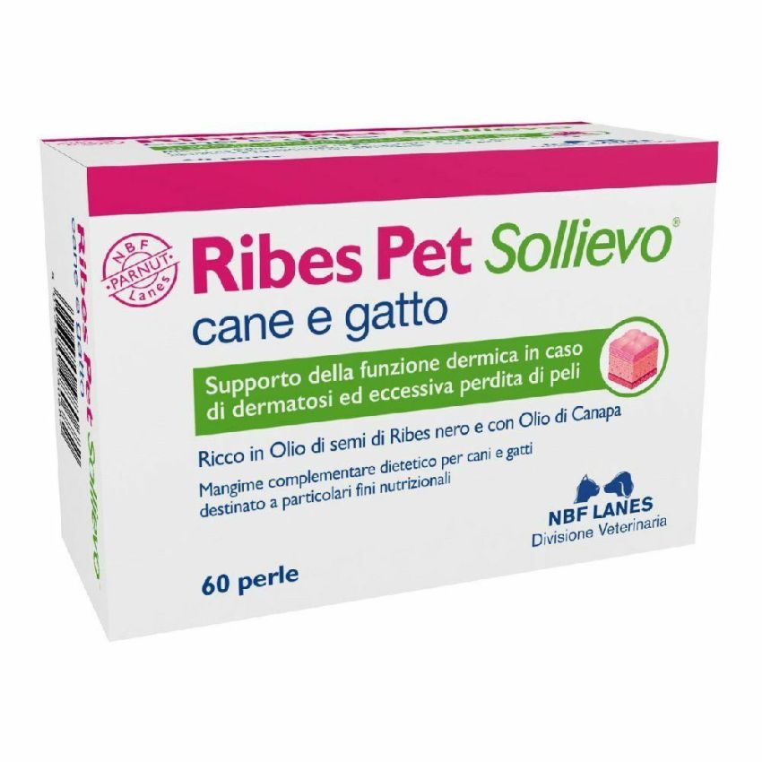Lanes Nbf Pet Relief Ribes Perle - Integratore per Cane e Gatto