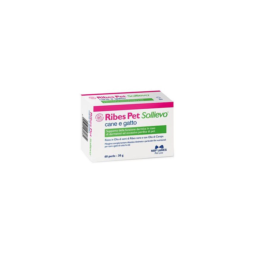 Lanes Nbf Pet Relief Ribes Perle - Integratore per Cane e Gatto