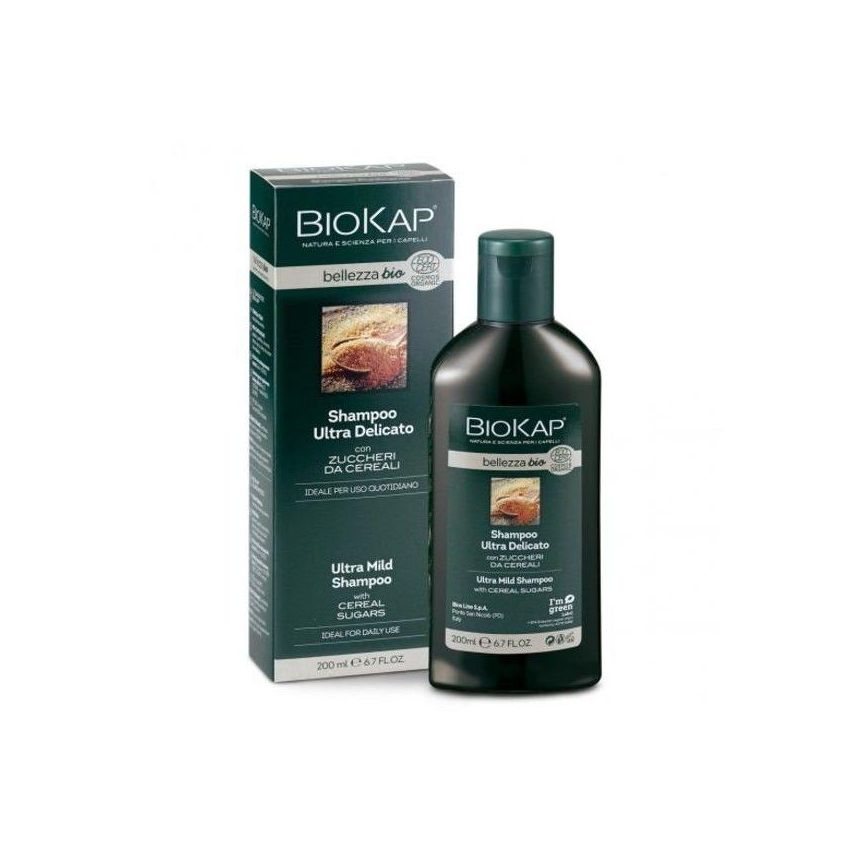 Biokap Bellezza Bio Ultra-Delicato Shampoo Biosfera Organico - 200ml