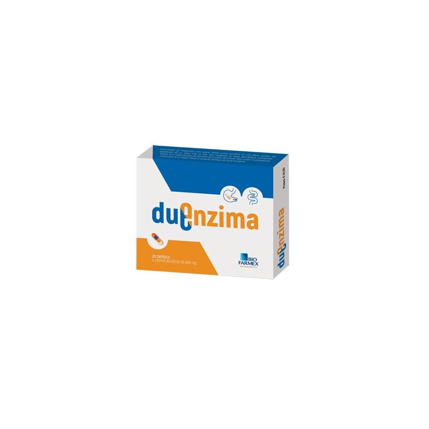 Duenzima Digestive Enzymes - Pacchetto da 20 Capsule