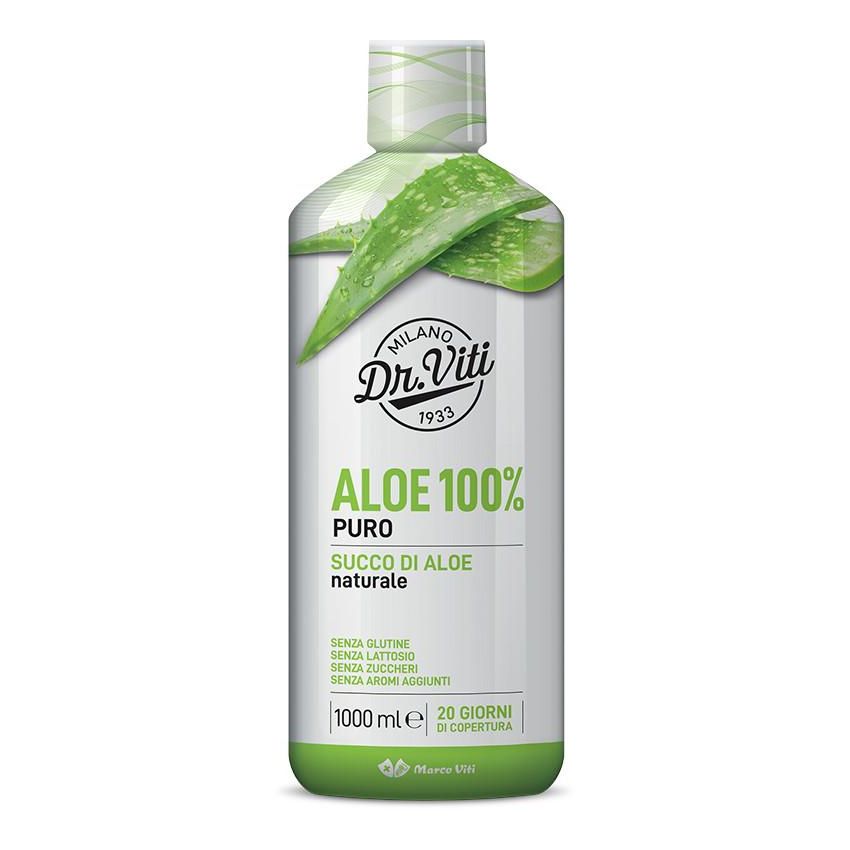100% Puro Succo di Aloe Naturale - 1000ml