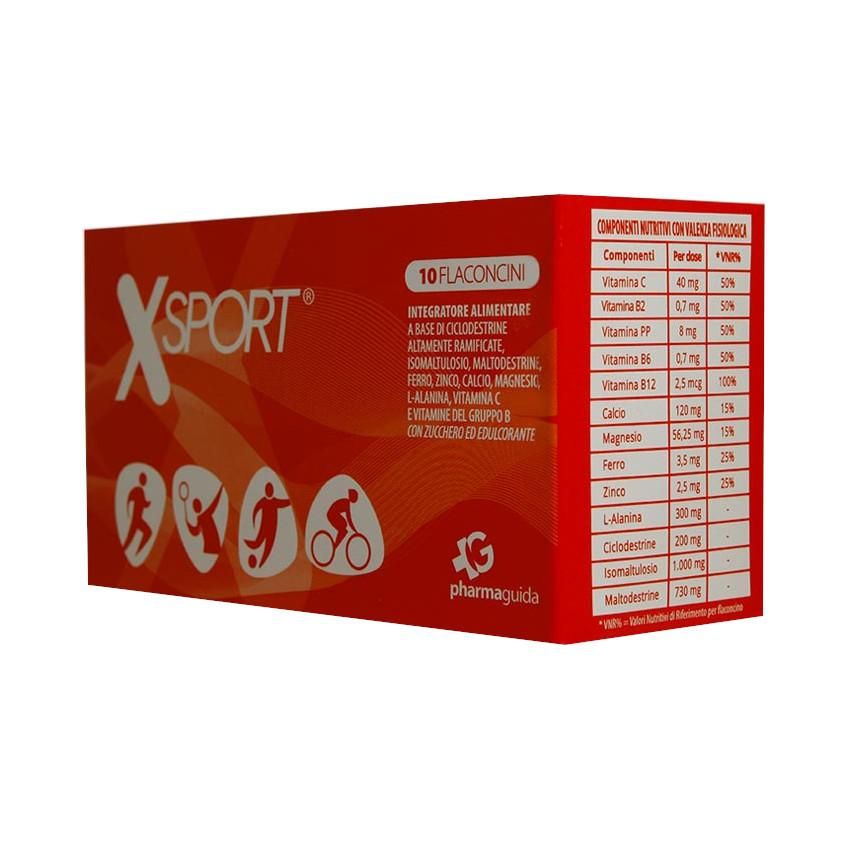 XSport 10 Fiale Energizzanti da 10ml