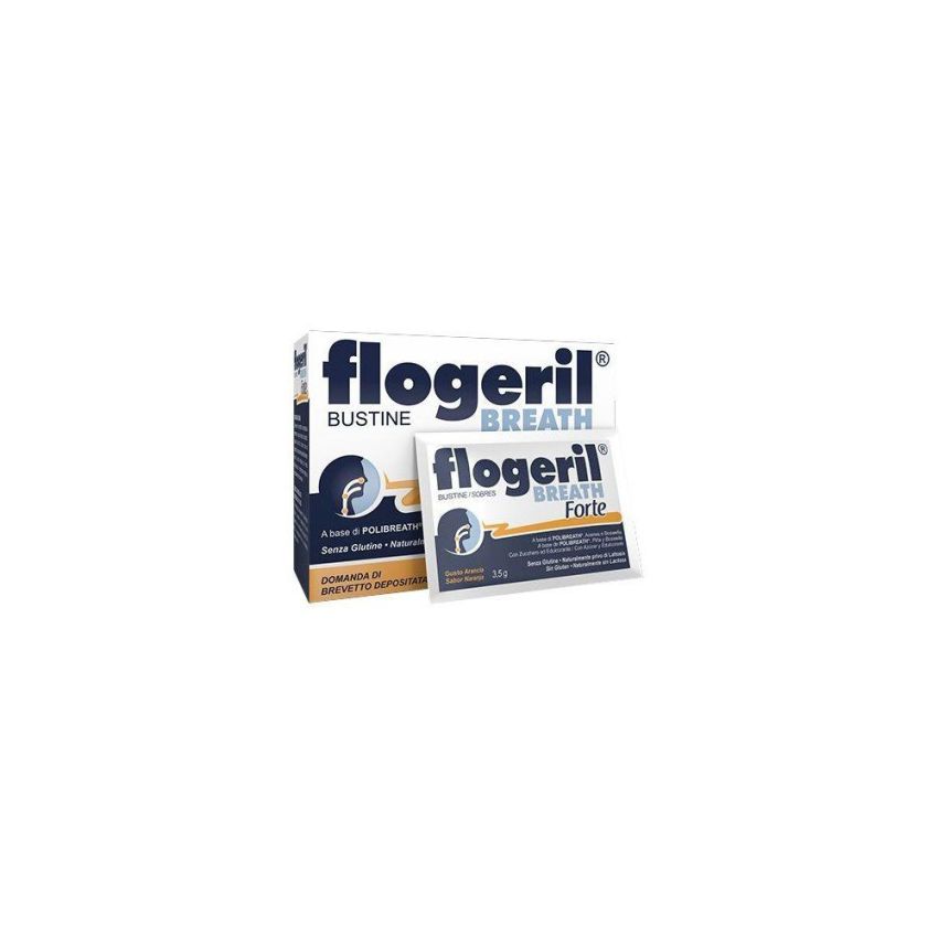 Flogeril Breath Forte - 18 Bustine per Alito Fresco