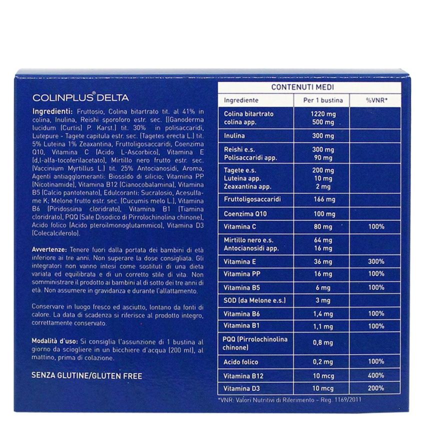 Colinplus Delta Supplemento Salutare in 20 Bustine Pratiche